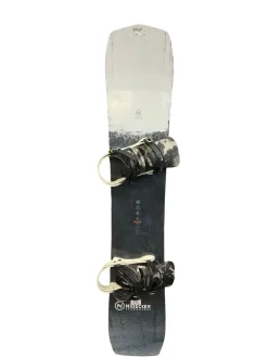 Used Nidecker THRUSTER Mens Board/Bindings Black 156 cm