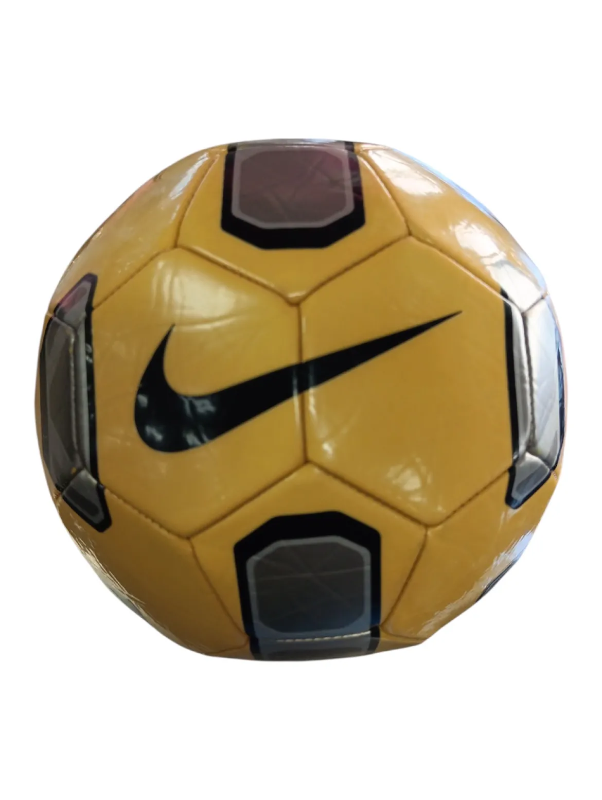 Used Nike All Size Soccer Ball Yellow 4