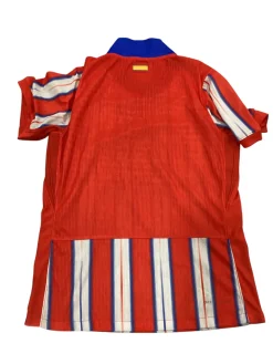 Used Nike ATHLICO MADRID SHIRT Soccer Top Adt Red And White 2X