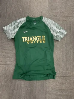 Used Nike DRI FIT Soccer Top Yth Green SM