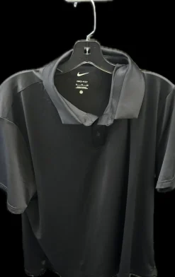 Used Nike DRI-FIT S.S. Golf Shirt M Black XL