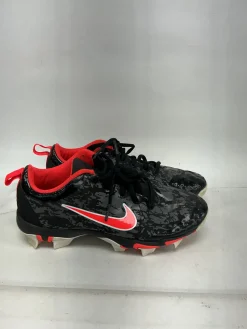 Used Nike FAST FLEX BB/SB Cleats Black And Orange Youth 06.0