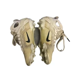 Used Nike Huarache 9 Elite LAX Cleats Men's White Senior 7