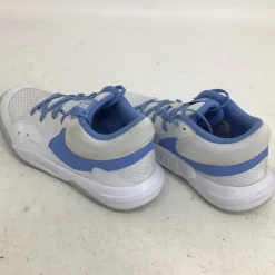 Used Nike HYPERQUICK VOLLEYBALL SHOES SR 6.5 VB Shoes Adult White And Carolina Blue Senior 6.5