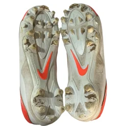 Used Nike LAX Cleats Mens Orange Senior 7.5