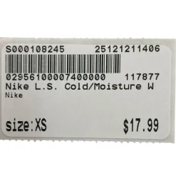 Used Nike Long Sleeve Cold weather Moisture Wicking Sweatshirt XS