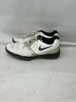 Used Nike Mens Golf Shoes White Senior 10.5