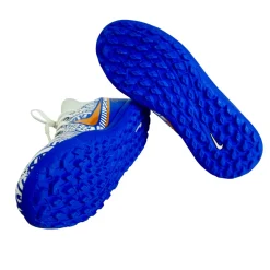 Used Nike MERCURIAL CR7 Soccer Turf Shoes Royal Blue Junior 05