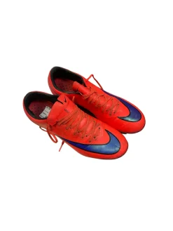 Used Nike MERCURIAL Soccer Cleats Orange Senior 7
