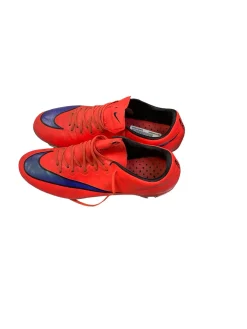 Used Nike MERCURIAL Soccer Cleats Orange Senior 7