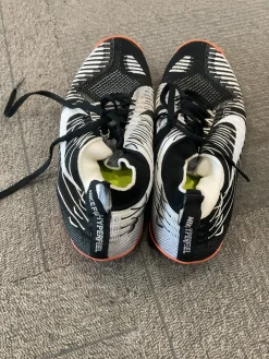 Used Nike NIKE FREE HYPER FEEL Soccer Turf Shoes Black Senior 9.5