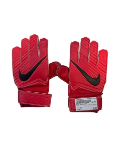 Used Nike NIKE GK GLOVES Soccer Goalie Gloves Red 6
