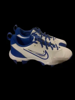 Used Nike NIKE TROUT SZ 6 BB/SB Cleats Clear And Royal Blue Senior 6