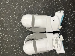Used Nike PRIME ELITE LAX Goalie Gloves M White 13