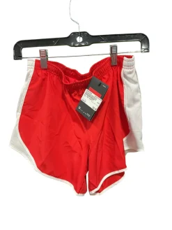Used Nike RED SHORTS Youth Bottom Red LG
