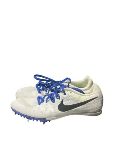 Used Nike RIVAL M Track & Field Cleats Adult White Senior 7