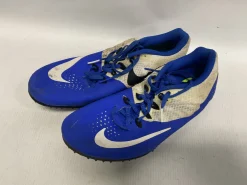 Used Nike RIVAL S Track & Field Cleats Adult Royal Blue Senior 8.5