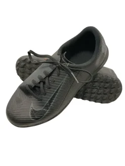Used Nike Soccer Turf Shoes Black Junior 04