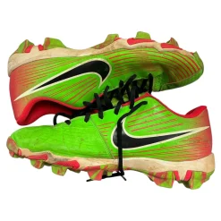 Used Nike SOFTBALL BB/SB Cleats Green Senior 9