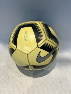 Used Nike TEAM All Size Soccer Ball Yellow 5