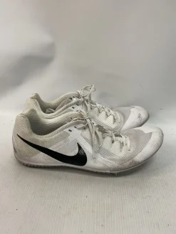 Used Nike Track & Field Cleats Adult White Senior 11