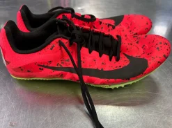 Used Nike Track & Field Cleats Adult Red Senior 9