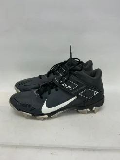 Used Nike TROUT BB/SB Cleats Black Senior 10.5
