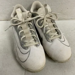 Used Nike VAPOR FASTFLEX BB/SB Cleats White Junior 04.5