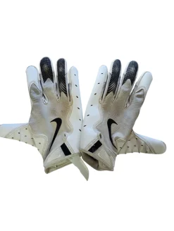 Used Nike VAPOR FB Gloves White MD