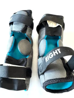 Used Nike VAPOR Lacrosse Arm Pads/Guards Grey MD