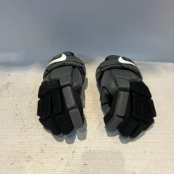 Used Nike VAPOR LT Lacrosse Gloves Junior Grey SM