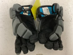 Used Nike VAPOR LT Lacrosse Gloves Junior Grey SM