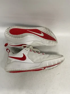 Used Nike VB Shoes Adult Maroon And White Senior 9