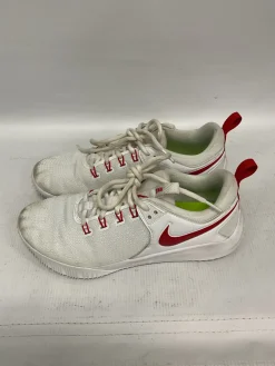 Used Nike VB Shoes Adult Maroon And White Senior 9