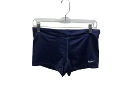 Used Nike VOLLEYBALL SHORTS Adult VB Bottom Navy Blue SM