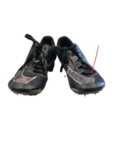 Used Nike ZOOM JAFLY Track & Field Cleats Adult Black Senior 14