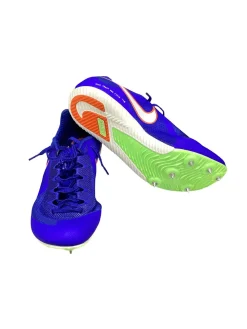 Used Nike ZOOM RIVAL MULTI Track & Field Cleats Adult Royal Blue Senior 6.5