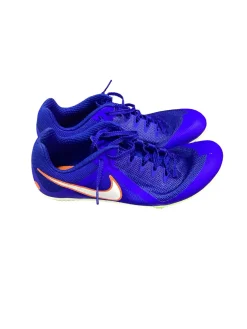 Used Nike ZOOM RIVAL MULTI Track & Field Cleats Adult Royal Blue Senior 6.5