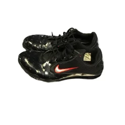 Used Nike Zoom Rival Track Cleats Black and Red