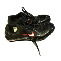 Used Nike Zoom Rival Track Cleats Black and Red