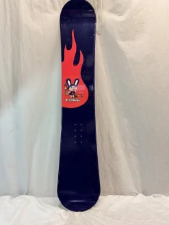 Used Nitro CHERI ALIAS 153 Womens Snowboard Only Navy Blue 153 cm