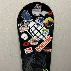 Used Nitro MARC FRANK MONTOYA Boys Snowboard Only Black 137 cm