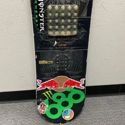Used Nitro MARC FRANK MONTOYA Boys Snowboard Only Black 137 cm