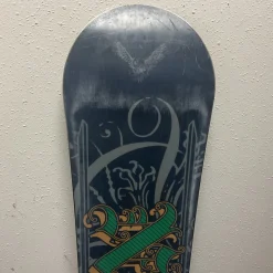 Used Nitro MARC FRANK MONTOYA Boys Snowboard Only Black 137 cm