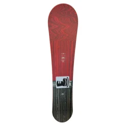 Used Nitro RAW FLAT OUT ROCKER WIDE Mens Snowboard Only Red 156 cm