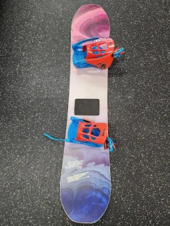 Used Nitro SPIRIT 116 Boys Board/Binding Royal Blue 70 cm