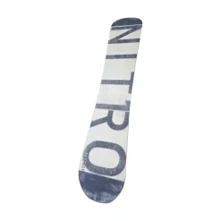 Used Nitro T1 SNOWBOARD 155CM Mens Snowboard Only Almond 155 cm