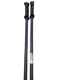 Used Nordica ALPINE CLASSIC Mens DH Ski Pole Black 120 cm / 48 in