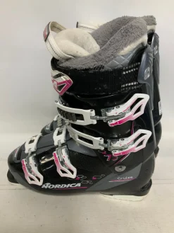 Used Nordica CRUISE 75W Womens DH Ski Boot Black 270 MP - M09 - W10