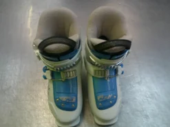 Used Nordica FIRE ARROW Girls DH Ski Boot White 180 MP - Y11